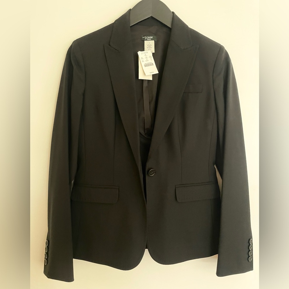 J. Crew black blazer